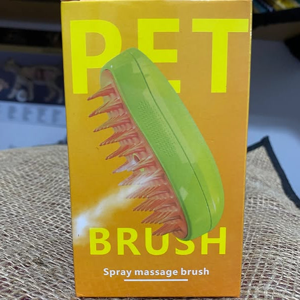 ¡ELIMINA EL 99% DEL PELO SUELTO! 💨🐾 Cepillo de Vapor Quitapelos Patitas 3 en 1 ✨