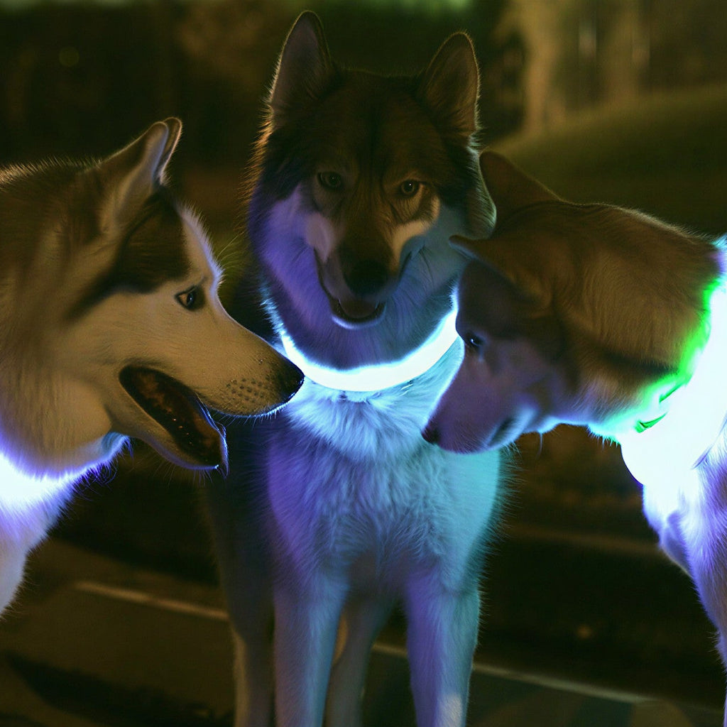 Glow Style: El Collar que Brilla con Luz Propia 💎🌈🐕