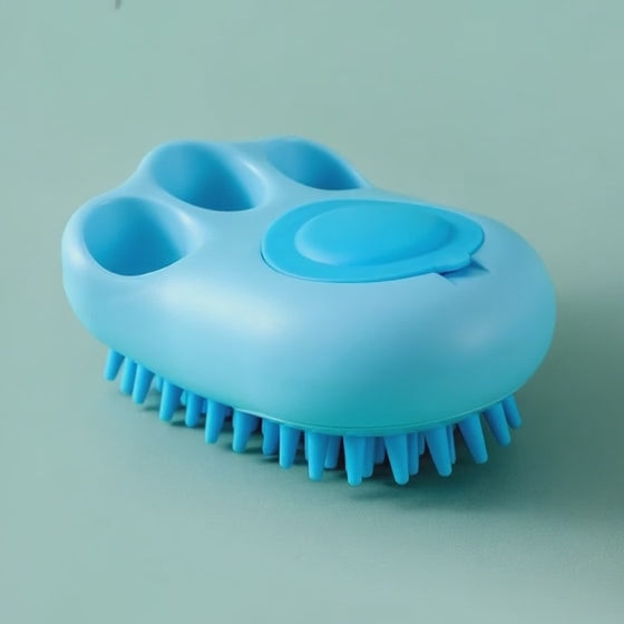 Cepillo de CHAMPÚ Premium para Mascotas ✨🐕🐈 (Colores variados)